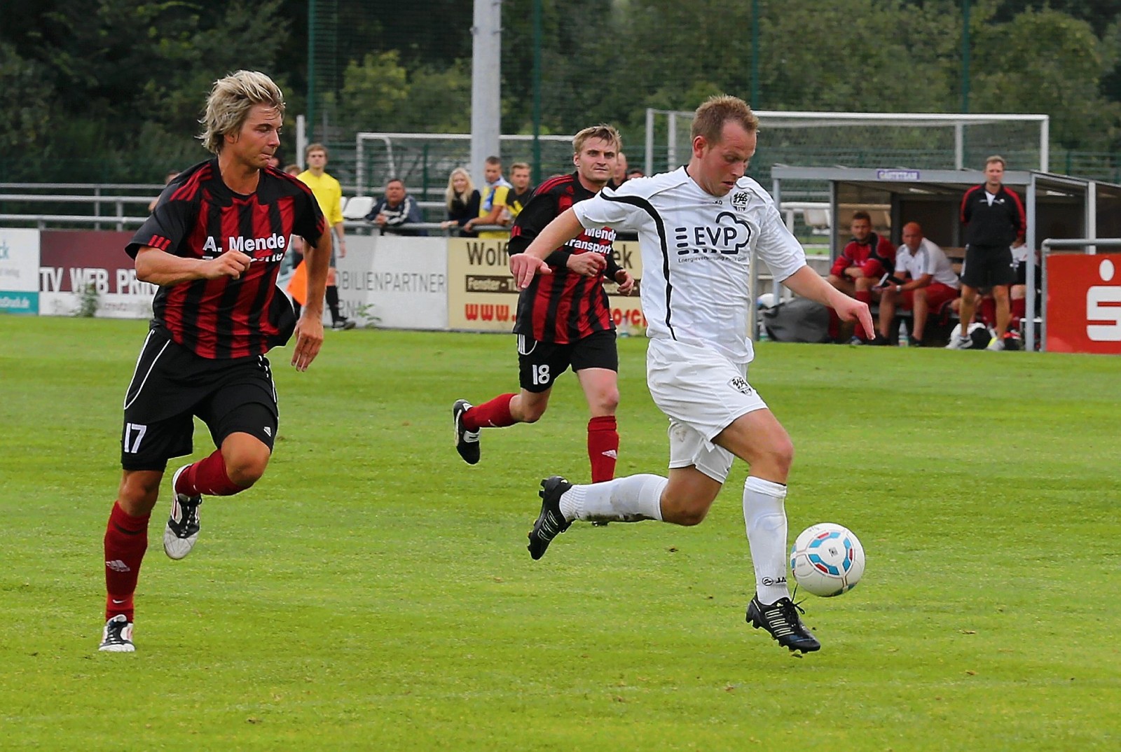 VfL-Torjäger Berko Berthold stürmt los. Foto: Marko Förster