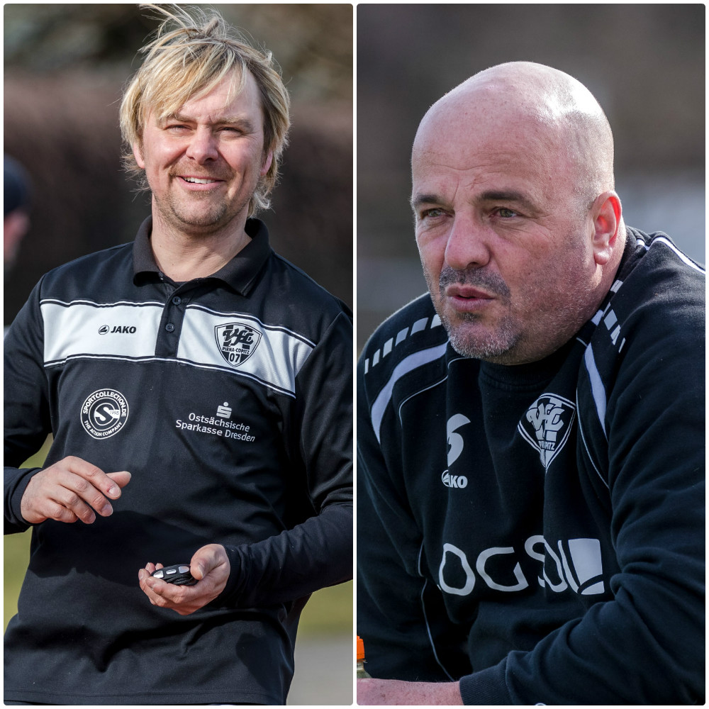 Gutes Trainerduo: Die beiden VfL-Coaches Steffen Kretschmer und Holger Weinhold betreuen die 