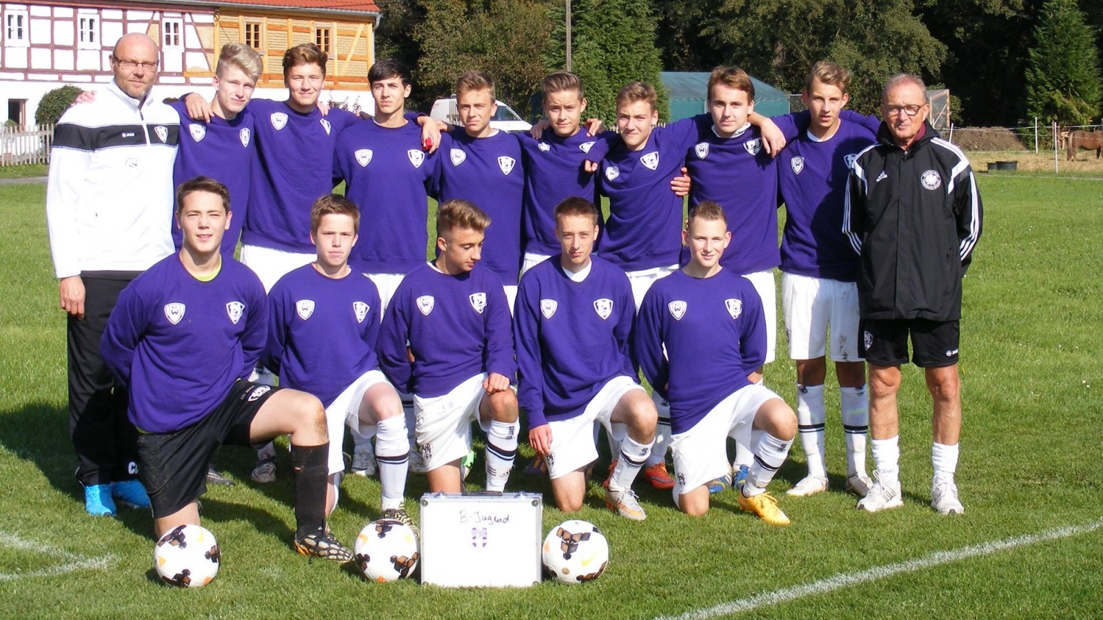 Die B-Junioren des VfL in der Saison 2015/2016. Foto: VfL