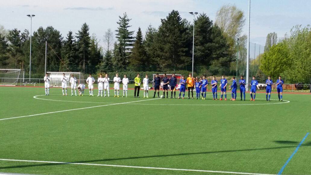 Die C-Junioren des VfL vor dem Landesliga-Spiel gegen den FC Eilenburg. Foto: FC Eilenburg