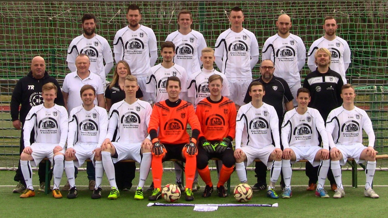Junges Team mit viel Ehrgeiz: Die zweite Männermannschaft 2016/2017 des VfL Pirna-Copitz. Foto: Kerstin Kaps