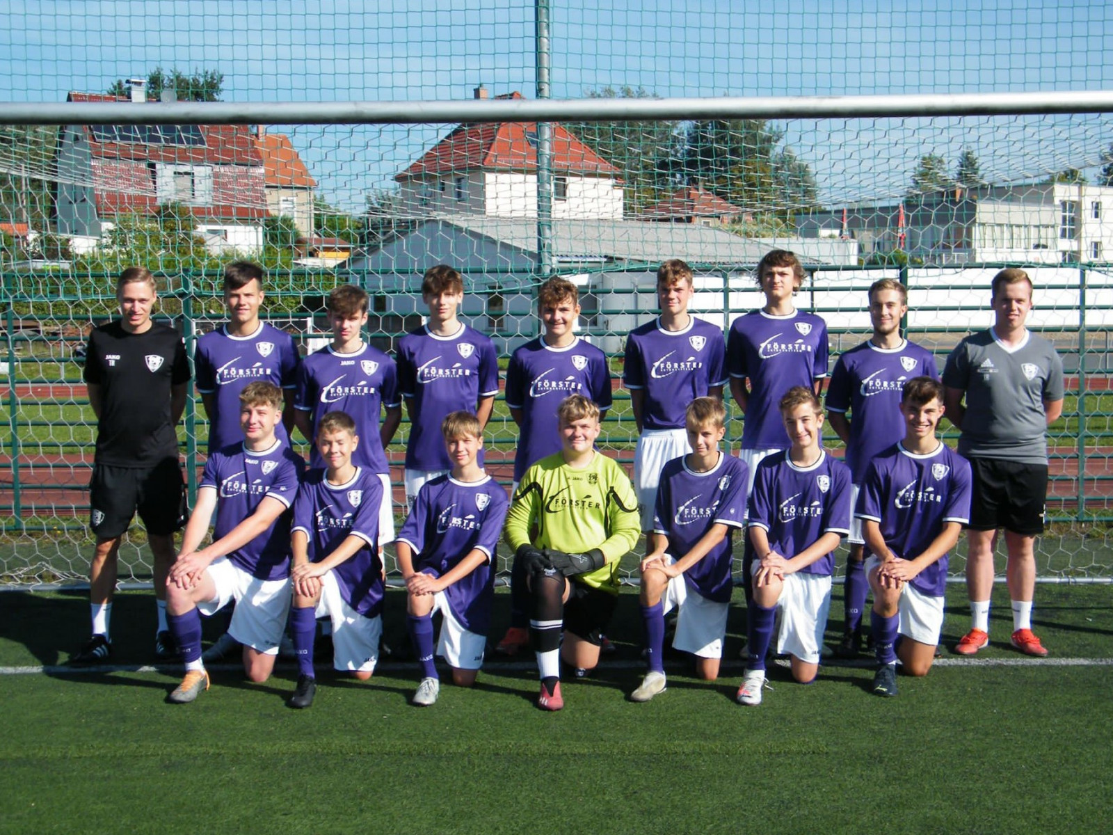 Sind auf Landesebene erfolgreich am Ball: Die B-Junioren 2023/2024 des VfL Pirna. Foto: VfL