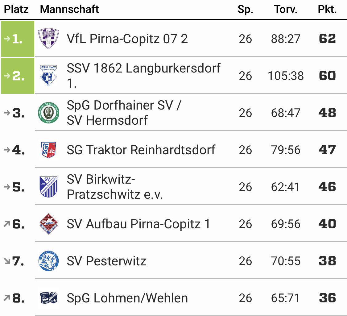 Die zweite VfL-Männermannschaft steigt als Meister in die Kreisoberliga auf. Foto: VfL/privat