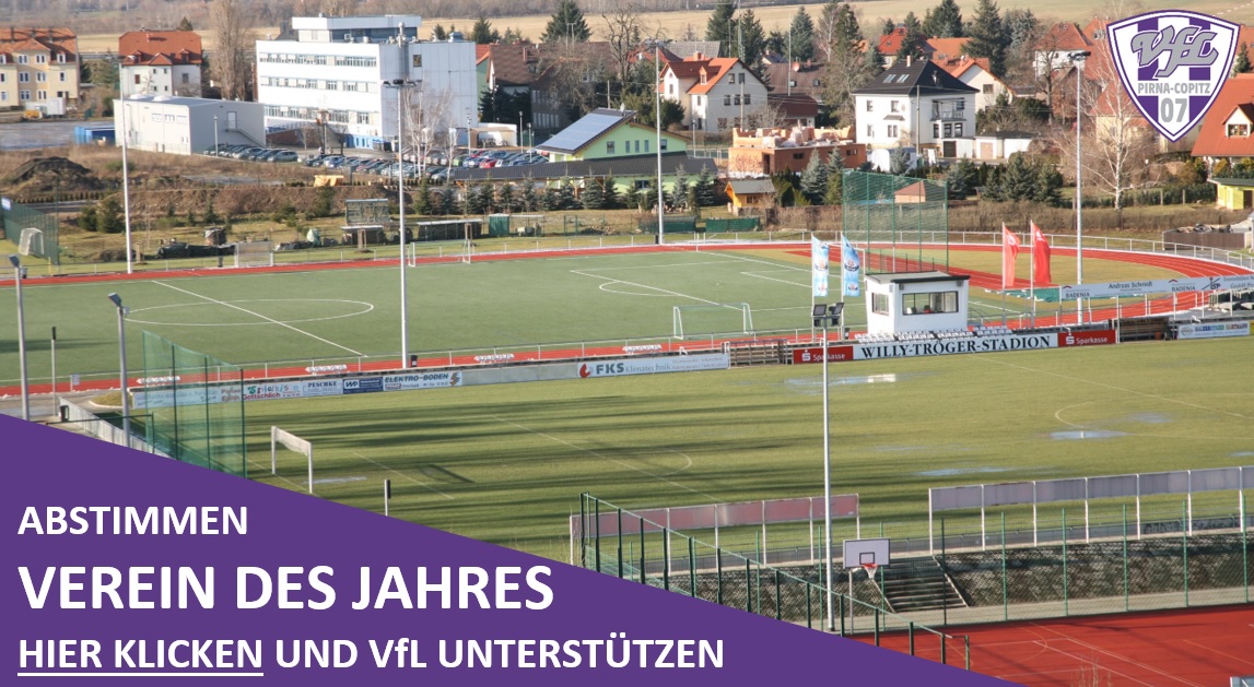 Bei dem von der Ostsächsischen Sparkasse Dresden initiierten Wettbewerb gehört der VfL Pirna-Copitz zu den nominierten Vereinen. Grafik: VfL/rz
