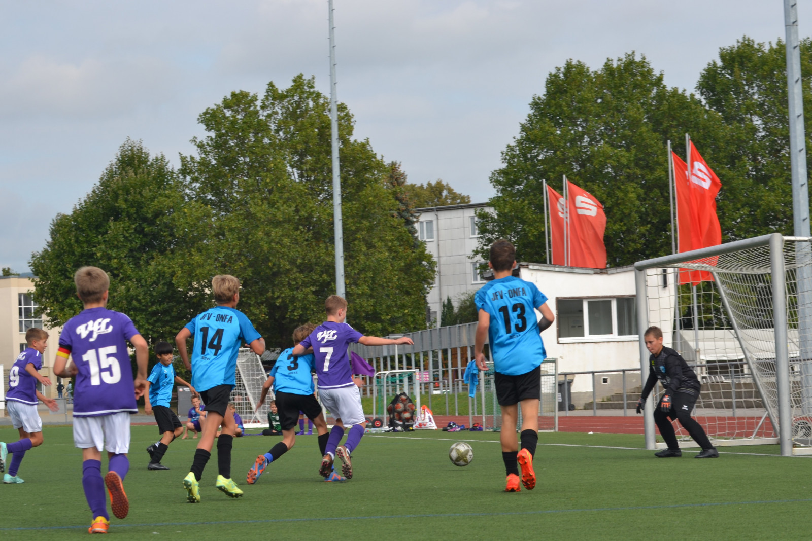 Gute Bedingungen: Im Willy-Tröger-Stadion sind beste Voraussetzungen für verschiedene Nachwuchs-Spielformen gegeben. Foto: VfL