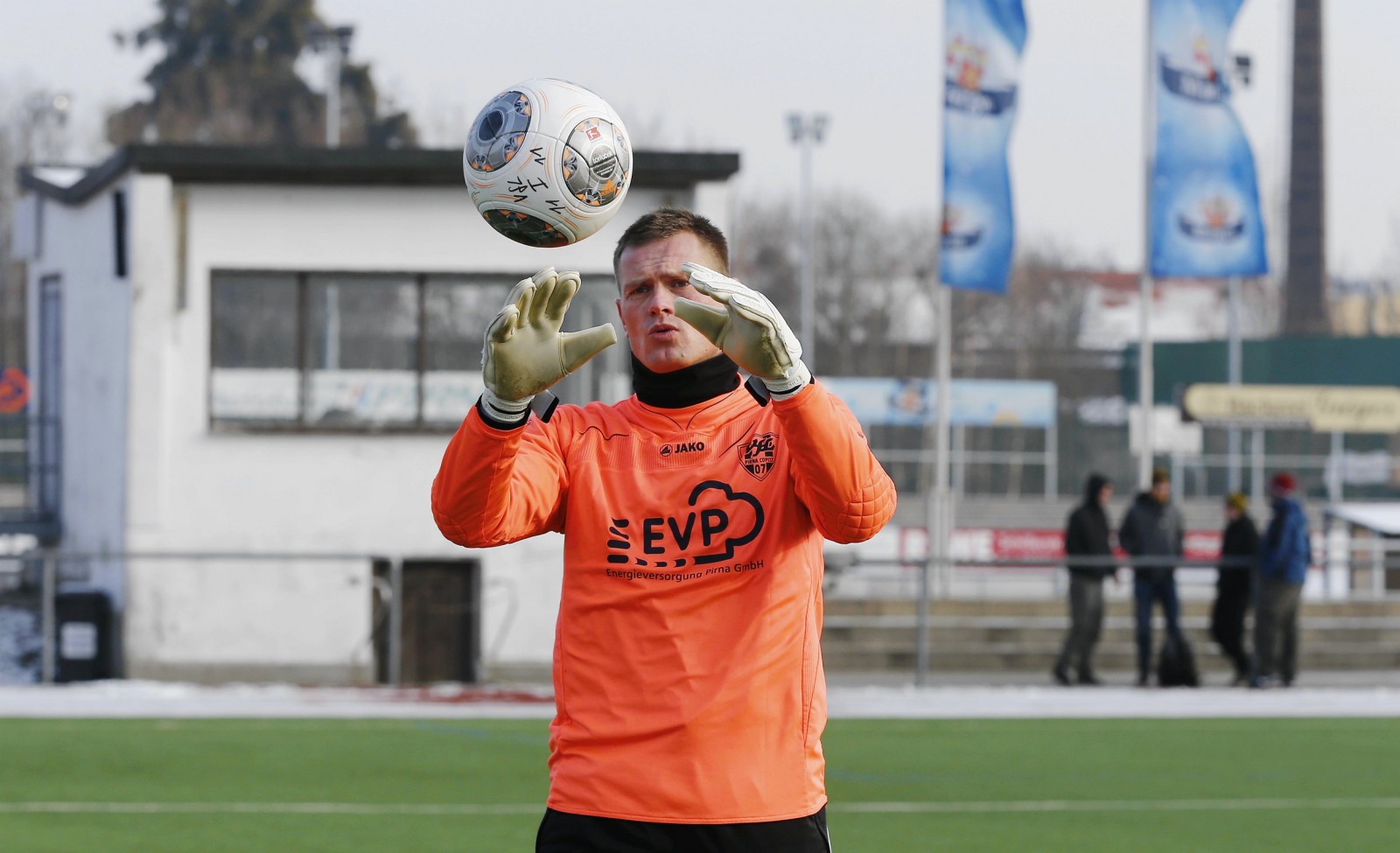 Fokussiert und routiniert: VfL-Keeper Axel Keller. Foto: Marko Förster