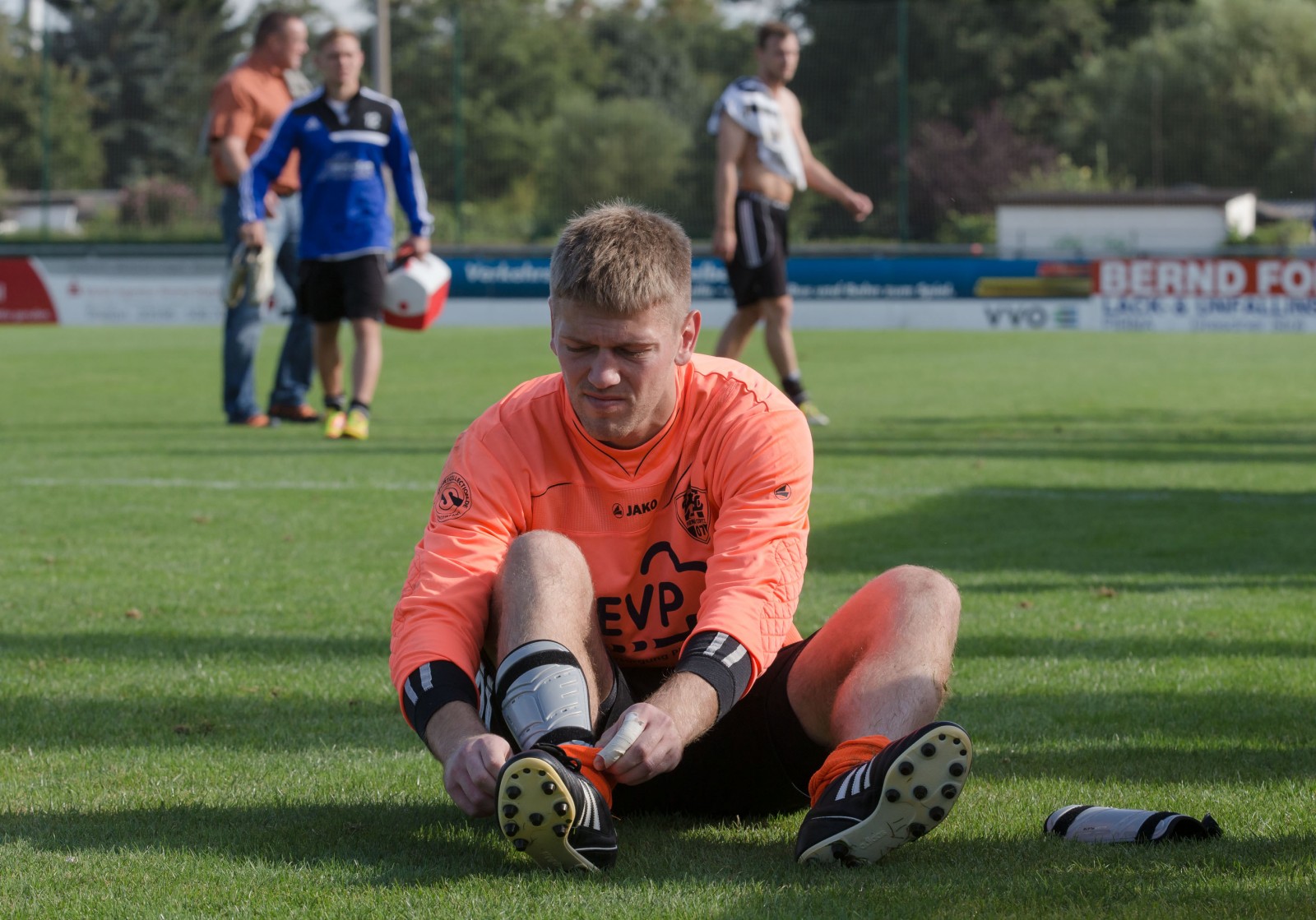 Richard Lachmann ist ein sicherer Rückhalt im VfL-Tor. Foto: Marko Förster