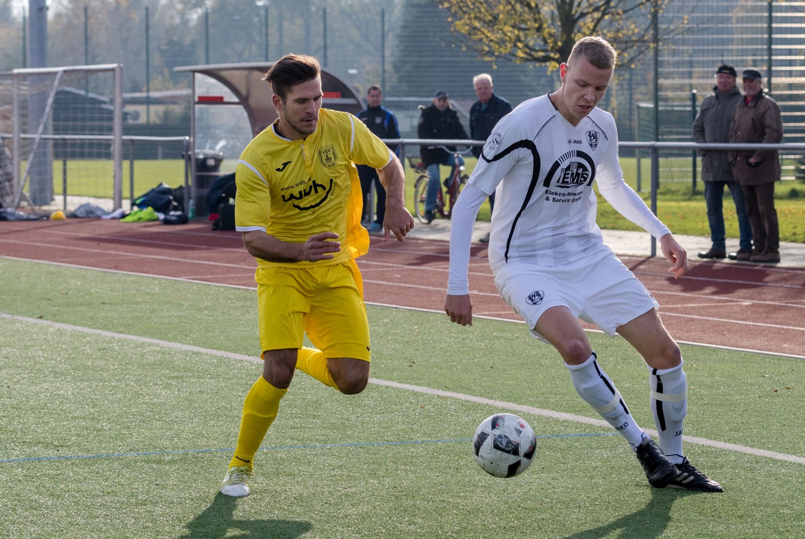 VfL-Verteidiger Fabian Keidel überzeugt durch resolutes Zweikampfverhalten. Foto: Marko Förster