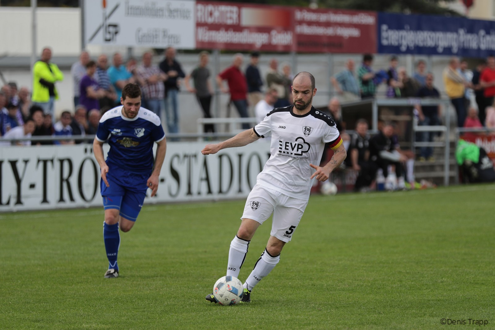 Führungsspieler: VfL-Kapitän Christoph Hartmann geht voran. Foto: www.dennistrapp.de