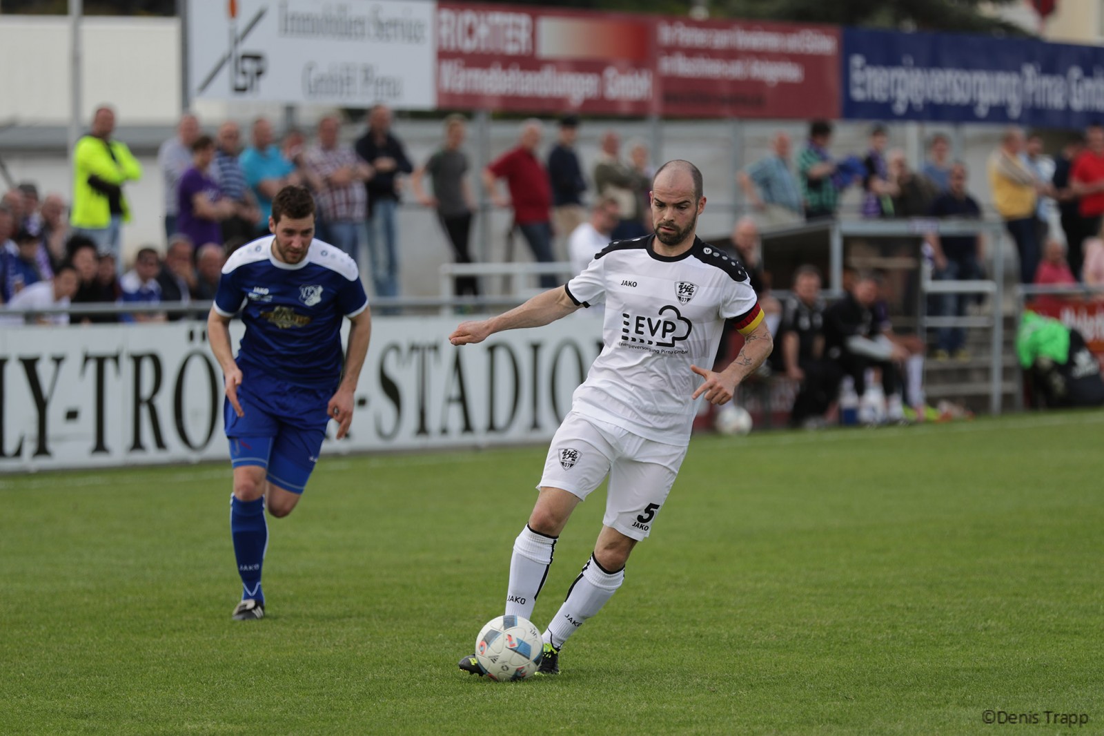 Führungsspieler: VfL-Kapitän Christoph Hartmann geht voran. Foto: www.dennistrapp.de