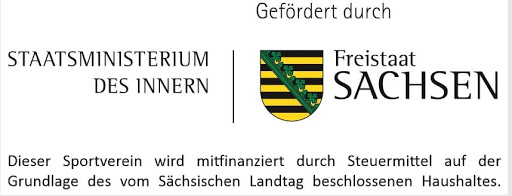 Das Sächsische Staatsministerium des Innern ist auch für den (Vereins-)Sport zuständig. Logo: SMI