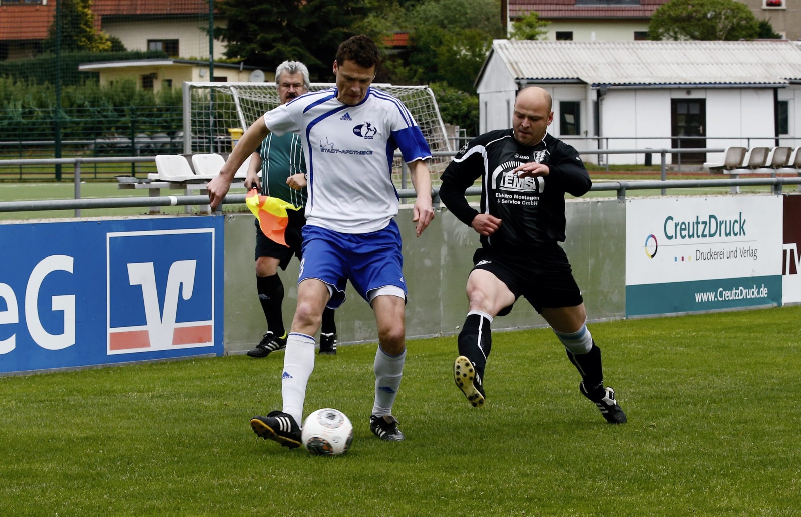 Voller Einsatz bei der zweiten Mannschaft des VfL. Foto: Marko Förster