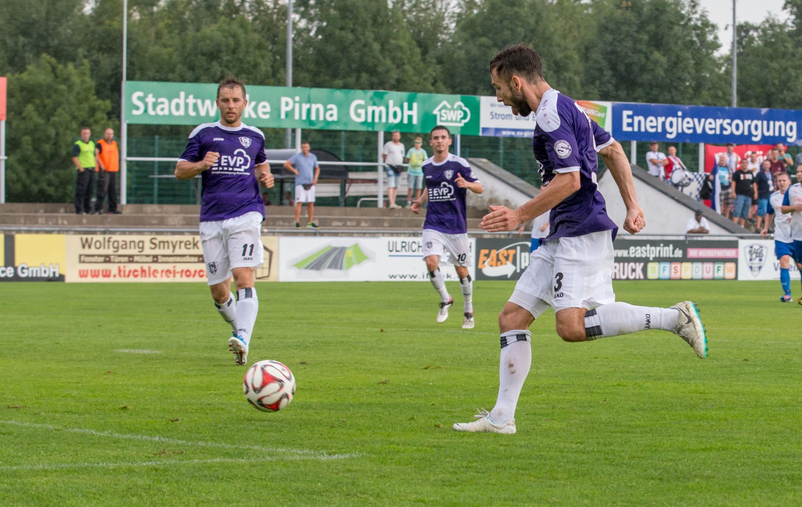 Copitzer Offensivwirbel: Ronny Kreher (li.), Martin Schmidt und Richard LÃ¤tsch. Foto: Marko FÃ¶rster