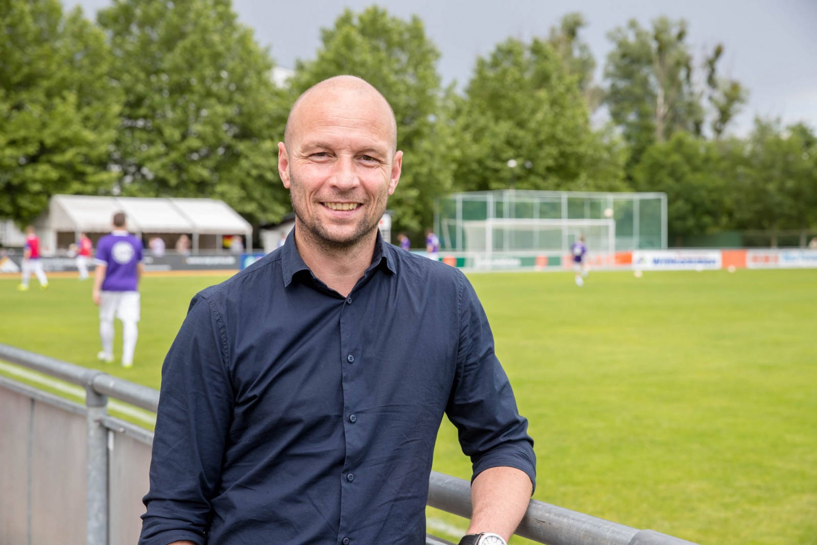 Seit 1. Juli 2016 Trainer der ersten VfL-Männermannschaft: Nico Däbritz. Foto: Marko Förster