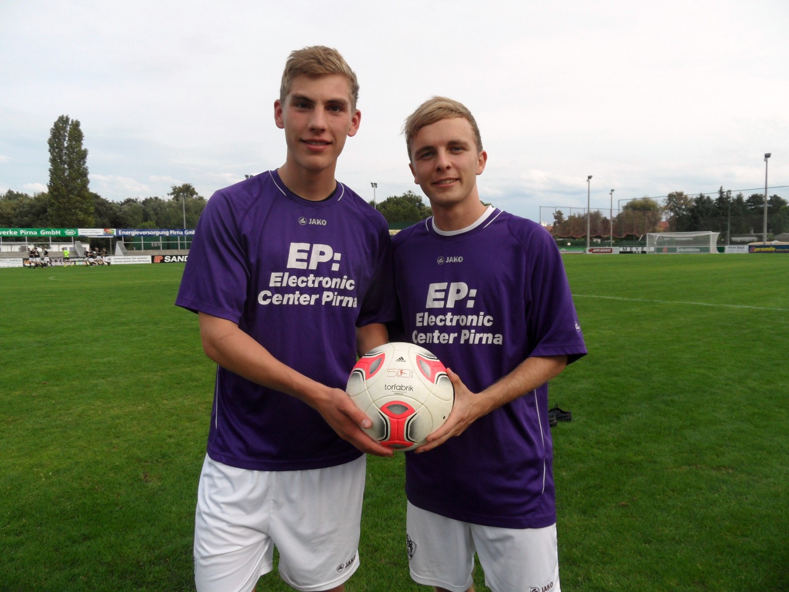 Jung und talentiert: die VfL-EigengewÃ¤chse Alexander Kaiser (li.) und Bruno Nemitz. Foto: VfL/rz