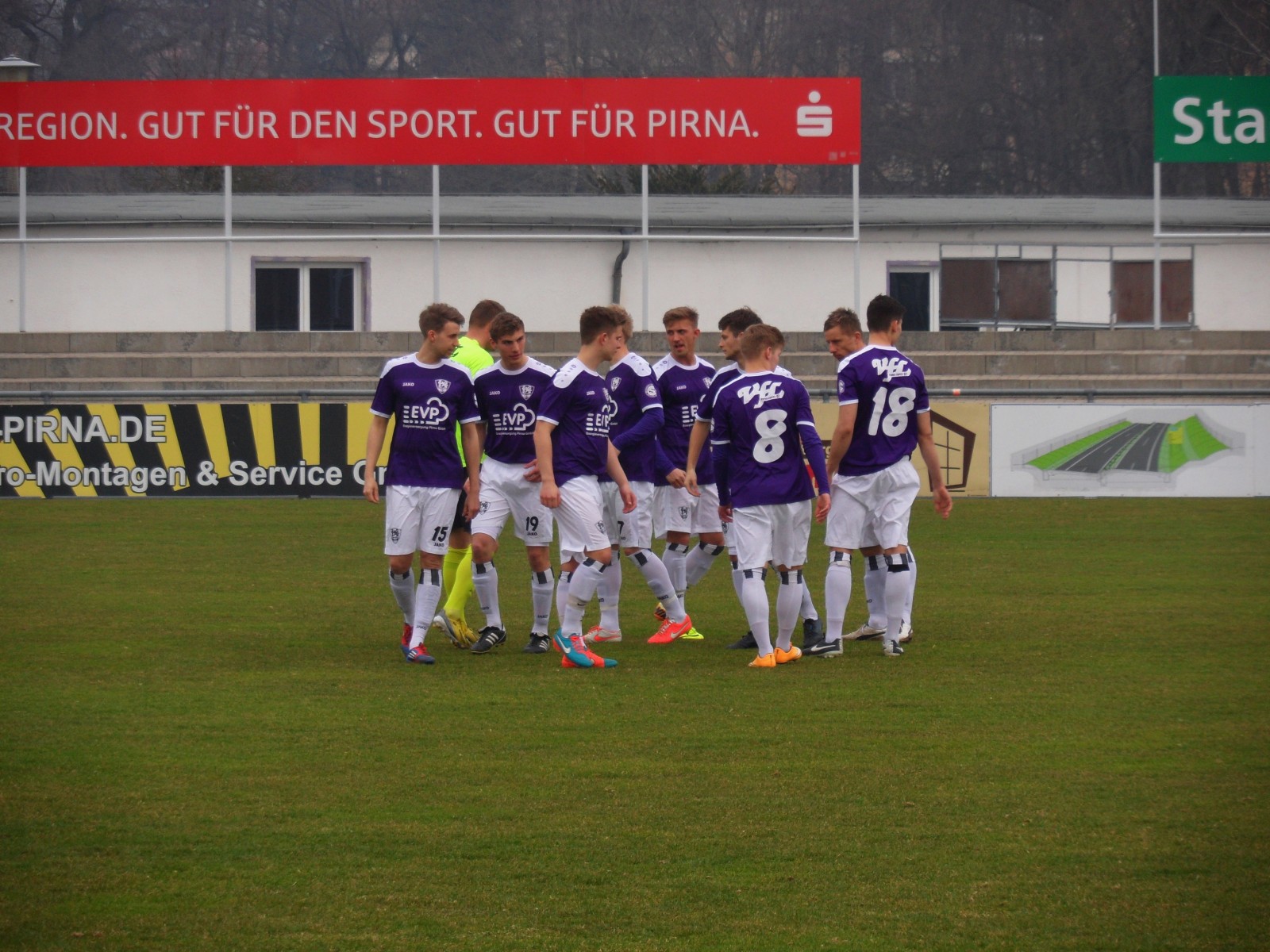 Bereit für 90 Minuten! Die Mannschaft des VfL Pirna-Copitz. Foto: VfL/rz