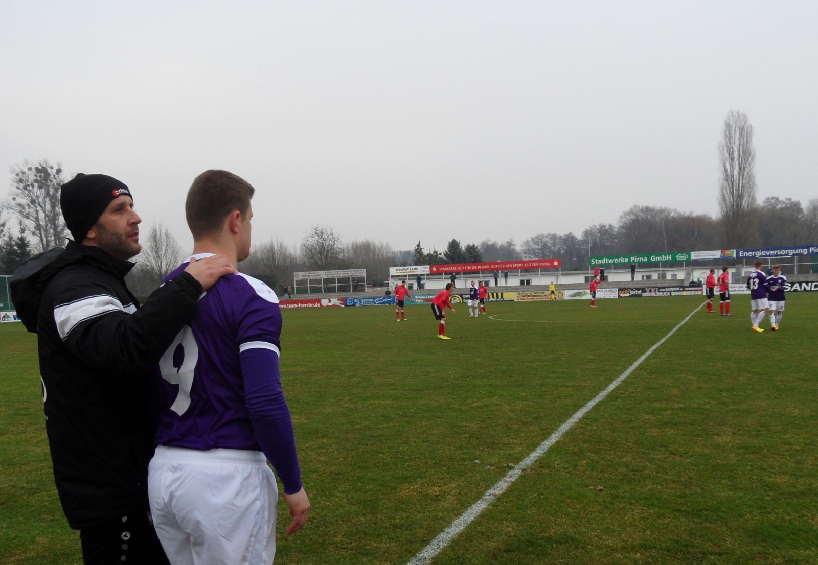 VfL-Spieler Marcel Kleber feiert nach längerer Verletzungspause sein Comeback. Foto: VfL/rz