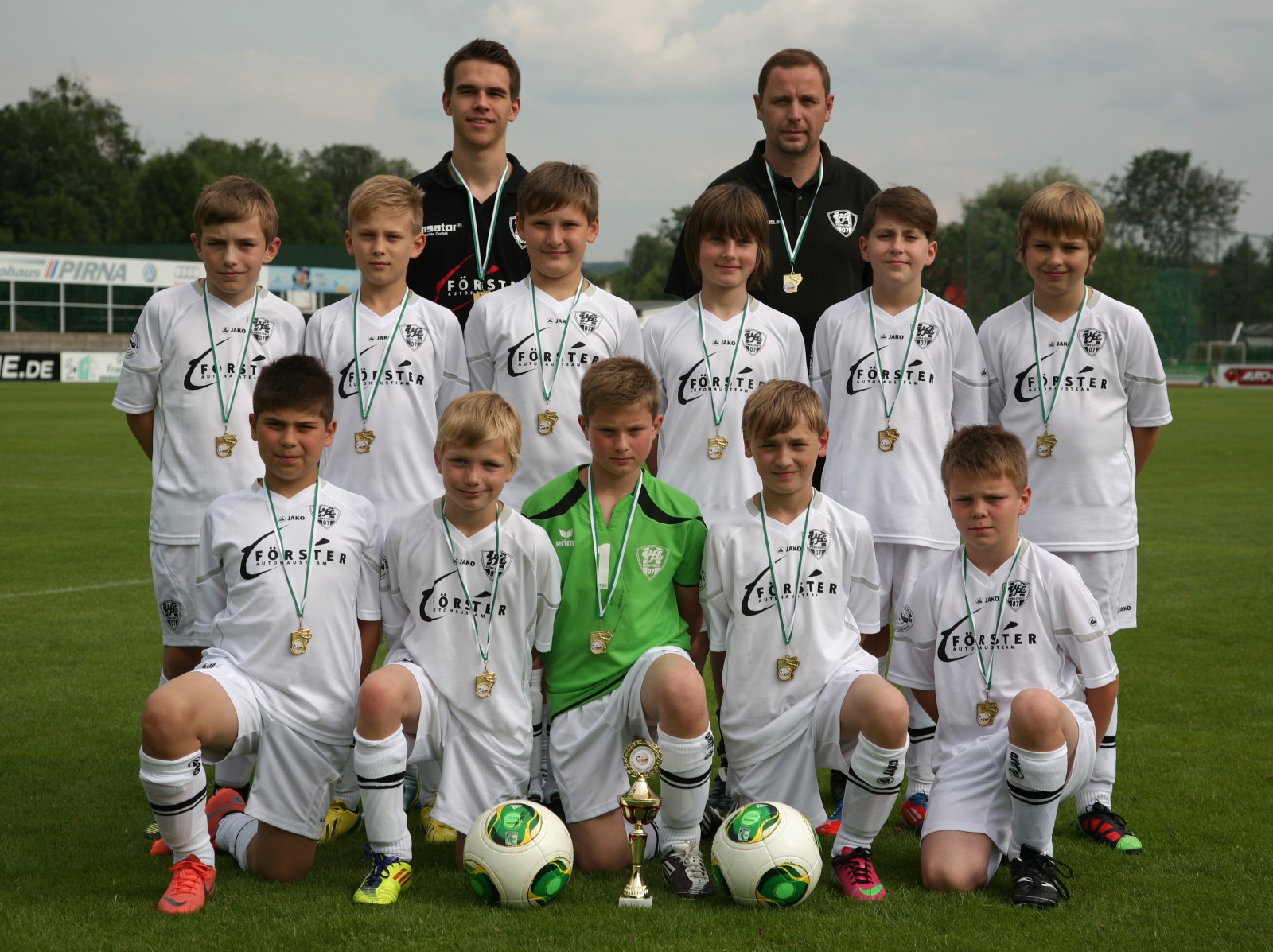 Gute Truppe: Die D-Junioren 2013/2014 des VfL. Foto: VfL