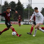 VfL-Stürmer Marcel Kleber macht Druck und zieht zum Tor. Foto: Marko Förster