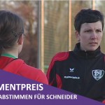 Mandy Schneider, VfL-Abteilungsleiterin Leichtathletik, ist für den Deutschen Engagementpreis nominiert. Grafik: VfL/rz