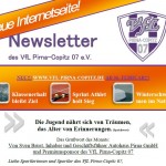 Titelseite des vierten Newsletters.