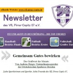 Die Titelseite des fünften Newsletters.