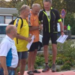 Platz drei beim Triathlon: VfL-Urgestein Volkmar Hollstein. Foto: privat