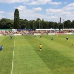 Mehr als 3.200 Zuschauer sahen das Testspiel zwischen Dynamo Dresden und Neugersdorf in Pirna. Foto: SG Dynamo Dresden