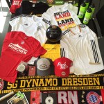 Vom DFB über den FC Bayern bis zur SGD: Beim Kreispokal-Finaltag am 19. Juni gibt es viele Fanartikel zu gewinnen. Foto: VfL
