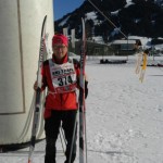 VfL-Abteilungsleiter Fußball beim Skilanglauf: Volkmar Hollstein ist fit. Foto: privat