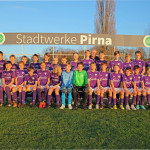 Große Gruppe, viele Talente: Die gesamte D-Jugend 2022/2023 des VfL Pirna-Copitz. Foto: VfL