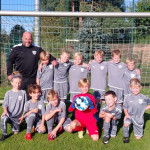 Lernen mit viel Freude das Fußball-ABC: Die F1-Junioren 2022/2023 des VfL Pirna-Copitz. Foto: VfL