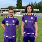 Dobrý den, Jaroslav Novak (li.) a Jakub Uhlir! Die zwei Spieler aus der Tschechischen Republik verstärken den VfL Pirna-Copitz. Foto: VfL/fp