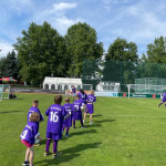 Große Geste, großes Herz! Die VfL-Fußballer Frank Göpfert und John-Benedikt Henschel organisierten ein Training für Menschen mit Behinderung. Foto: privat