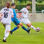 Resolut im Zweikampf, sicher im Spielaufbau: VfL-Verteidiger Nico Wermann. Foto: Marko Förster