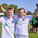 Gutes Duo: Die beiden VfL-Offensivstrategen Oscar Haustein (li.) und Tom Grellmann. Foto: Marko Förster