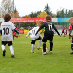Viele Spiele, viele Ballkontakte - Funino-Turniere machen nicht nur den jungen VfL-Fußballern viel Spaß. Foto: VfL Pirna-Copitz