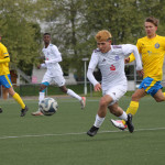 Pirnas U19-Junioren messen sich in der Landesliga mit Sachsens besten Teams - wie hier gegen Lokomotive Leipzig. Foto: VfL/Maximilian Arlt