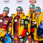 VfL-Ehrenmitglied Francesco Friedrich (r.) krönte sich im amerikanischen Lake Placid zum Weltmeister im Zweier- und Vierer-Bob. Foto: Facebook/Bobteam Friedrich