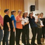 Freude über das erreichte Tanzsportabzeichen. Foto: VfL/ij