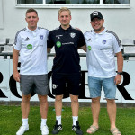John-Benedikt Henschel (li.), Viktor Löwe (Mi.) und Florian Glöß bilden das Trainer-Trio des VfL. Foto: VfL