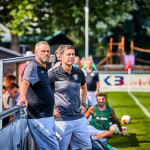 Das VfL-Trainerduo hat alles im Blick: Enrico Mühle (li.) und Frank Paulus. Foto: Marko Förster