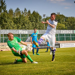 Ganz nah am Torerfolg: VfL-Mitelfeldstratege Philipp Kötzsch. Foto: Marko Förster