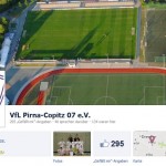 Die Facebookseite des VfL Pirna-Copitz gefällt aktuell 295 Personen. Foto: VfL