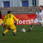 Stürmisch: VfL-Defensivspieler Robert Kluttig schaltet sich in die Offensive ein. Foto: Marko Förster