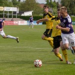 Immer mit Zug zum Tor: VfL-Stürmer Ronny Kreher. Foto: Marko Förster