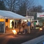 Schöne Kulisse: Lagerfeuer-Abend beim VfL Pirna-Copitz. Foto: VfL/oh