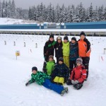 Außerdem besuchte die E2 auch das Skistadion in Oberhof. Foto: VfL