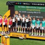 4 x 100 m Staffel