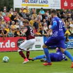 2. Juli 2017: Dynamo Dresden testete im Pirnaer Willy-Tröger-Stadion. Foto: www.denistrapp.de